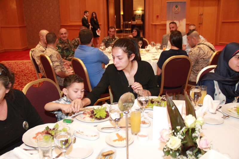 Lunch for the Casualties of Lebanese Army 